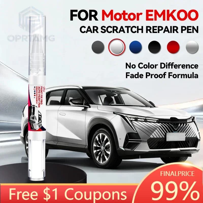 Purpose Vehicle For GAC Motor EMKOO 2022-2025 GPMA Paint Repair Pen Touch Up Scratch Remover DIY Auto Accessories Black White Gr