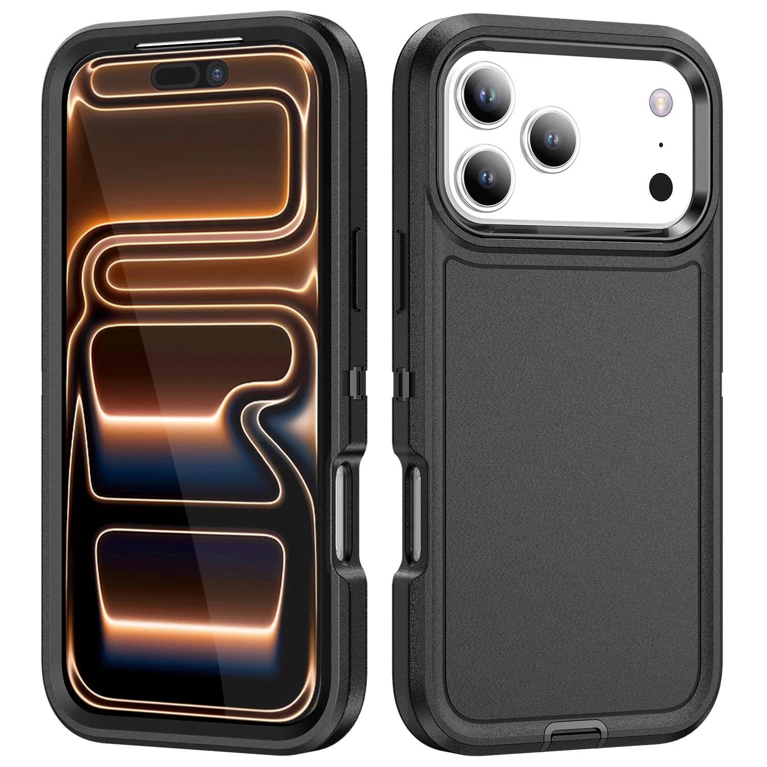 Custodia protettiva per scatola di armature per carichi pesanti militari per IPhone 17Pro Max 16 15 14 13 12 11 Copertura protettiva completa robusta antiurto