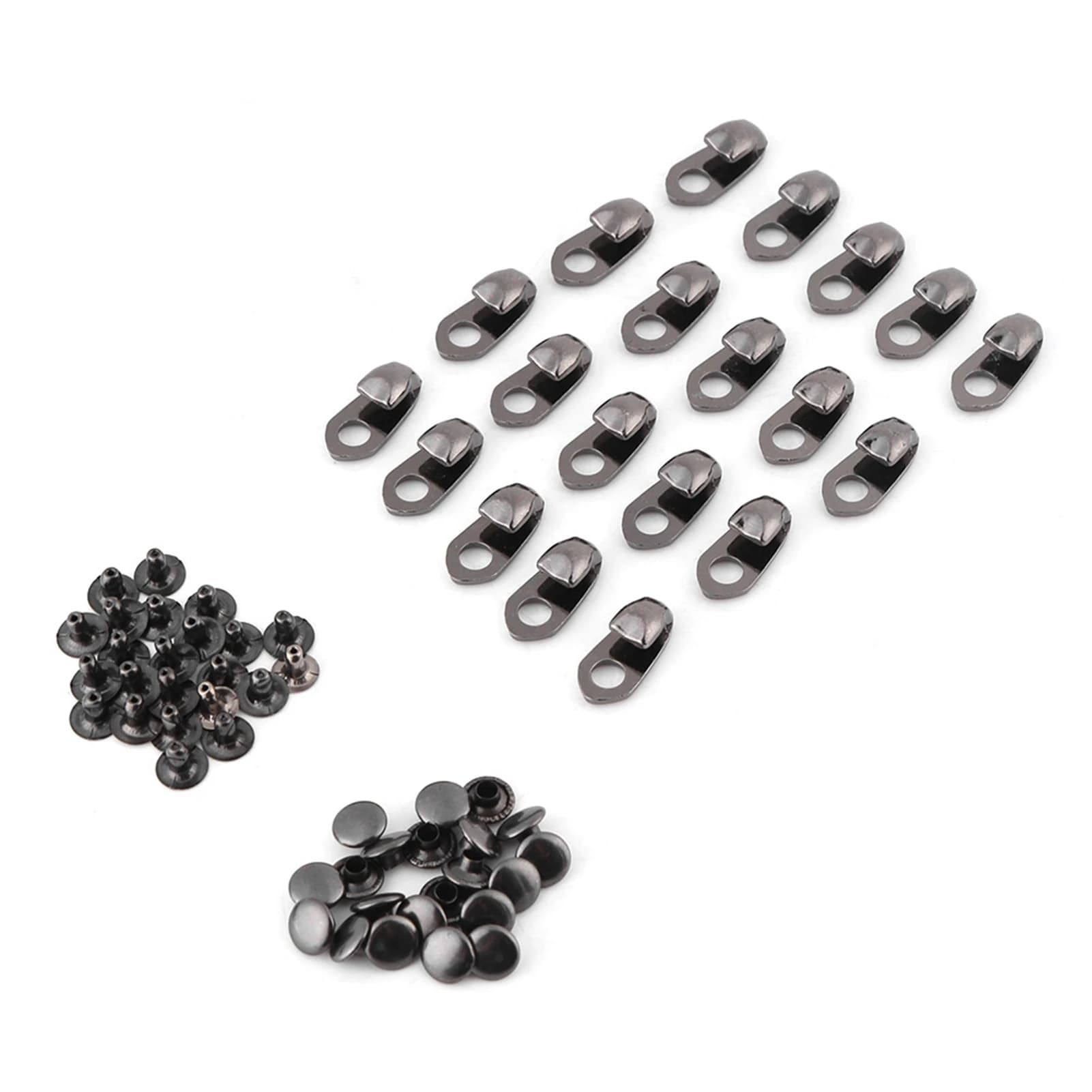 /set Boot Hooks Lace Fittings With Rivets for Repair/Camp/Hike/Climb Accessories Climb shoelace buckle