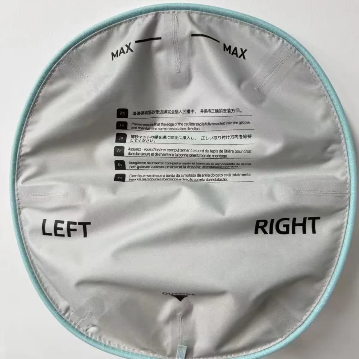 Replacement Waterproof Pad Accessory for Tonepie 65L 9L Self Cleaning Cat Litter Box