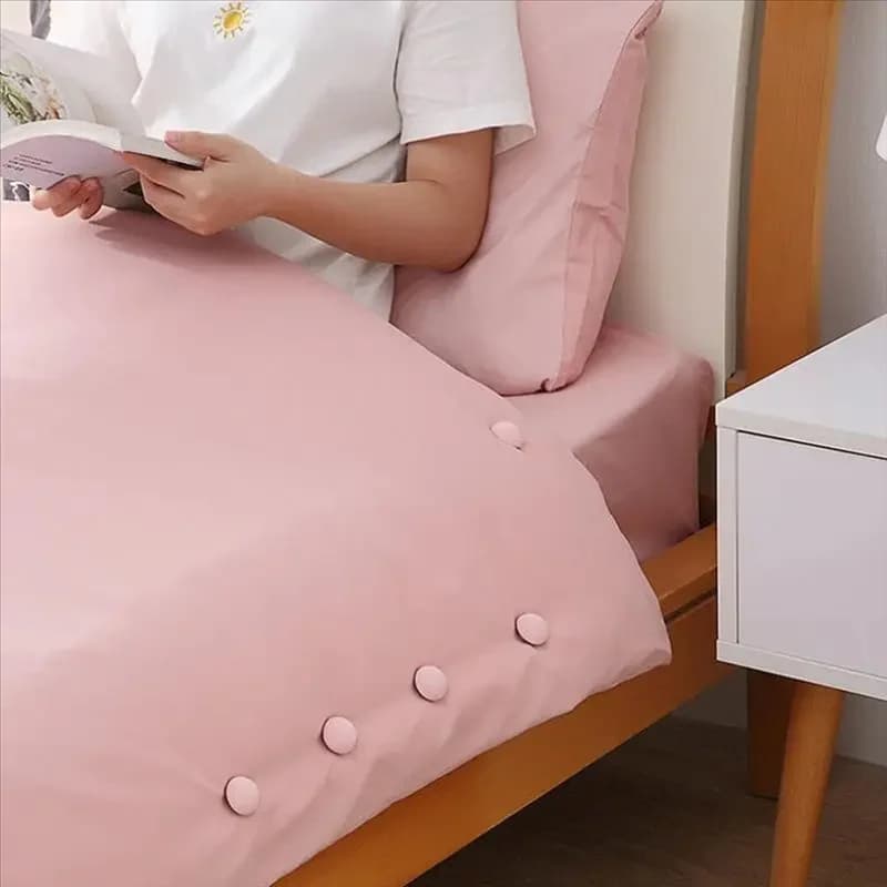 40PCS Lenzuolo Trapunta Clip Copripiumino Coperta Tessili Fibbia fissa Un pulsante Sblocca Pinze antiscivolo Accessorio per la casa