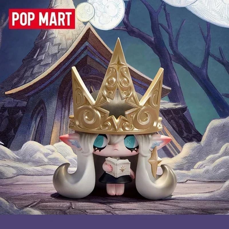 POP MART 1001MOONS Moona Guardian of Stars Anime Figure Blind Box Kawaii Mystery Collectible Toy Cute Figurine Home Decor Ornament