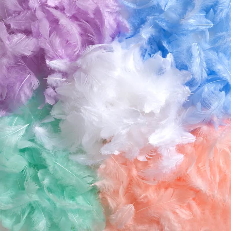 35-70cm Colorful Feathers 3-5-inch Craft Feathers Wedding Family Party Decorations Dream Catcher Supplies Natural Feather 100pcs