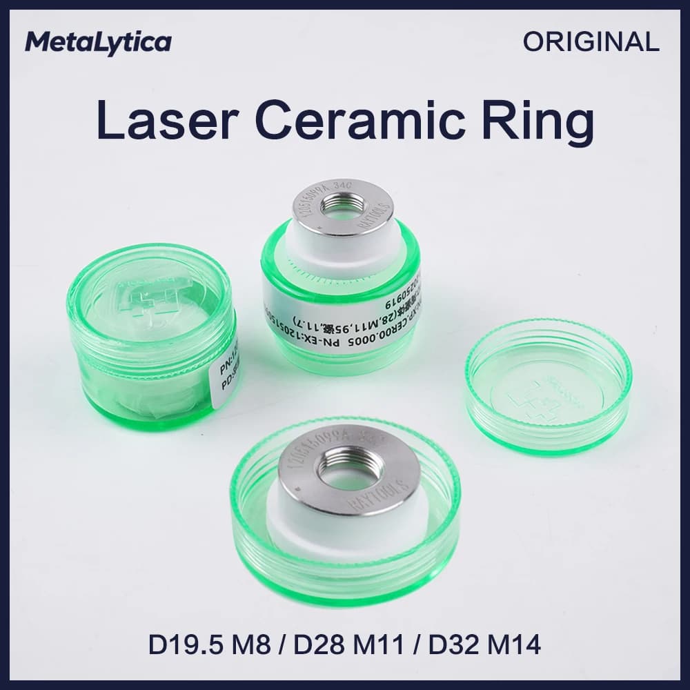 Anello in Ceramica Originale Raytools D32 M14 D28 M11, Porta-Ugello in Ceramica Green Box 1202740001 120515099A BMH109 BMH111