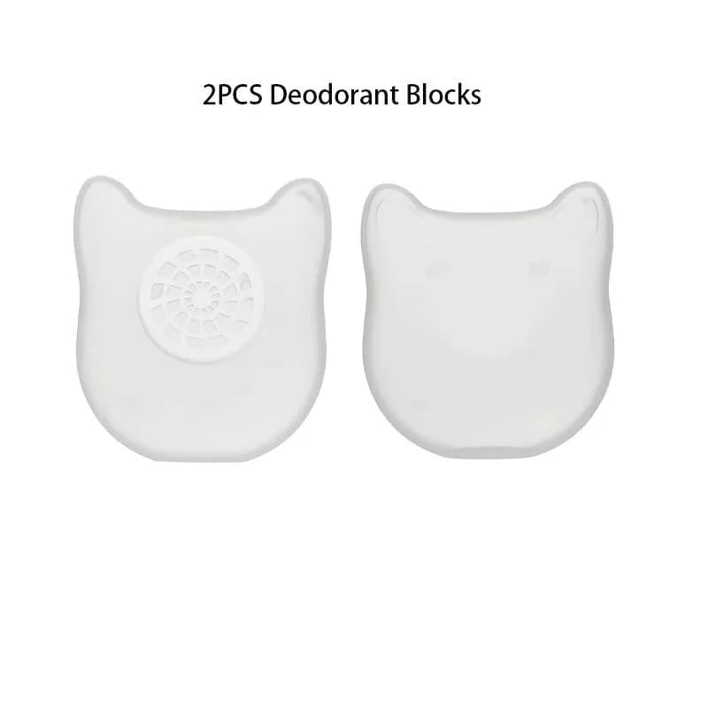 2PCS Lettiera per gatti Deodorizzazione Sterilizzazione Blocchi per VOFORD Lettiera per gatti automatica Deodorante Purificazione dell'aria