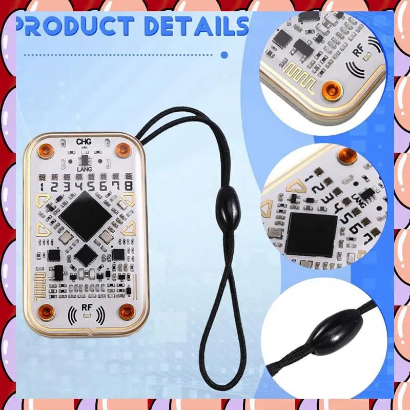 A72Z Chameleon Ultra RFID Smart Chip Reader + 2X5200 Portachiavi Smart Card Emulatore 125K 13.56Mhz IC ID Card Decodifica Strumento NFC