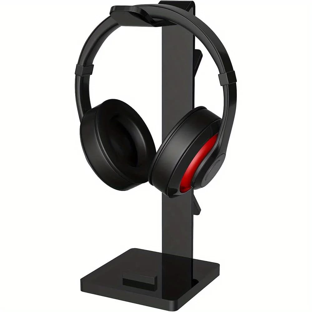 Supporto per Cuffie da Gaming, Organizzatore Cavi da Scrivania e Supporto per Cellulare, Adatto a Tutte le Dimensioni di Cuffie