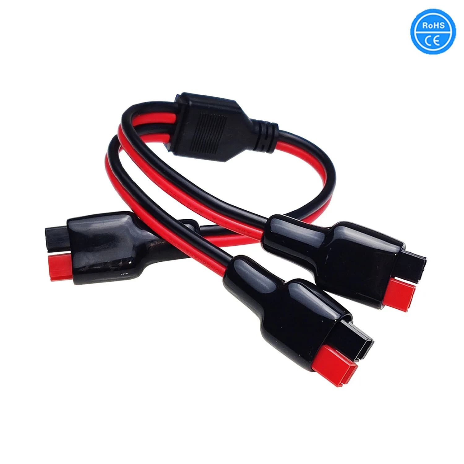 Pannello solare che carica cavo di prolunga splitter da 1 a 2 connettore porta 14AWG per centrale elettrica portatile per generatore solare RV