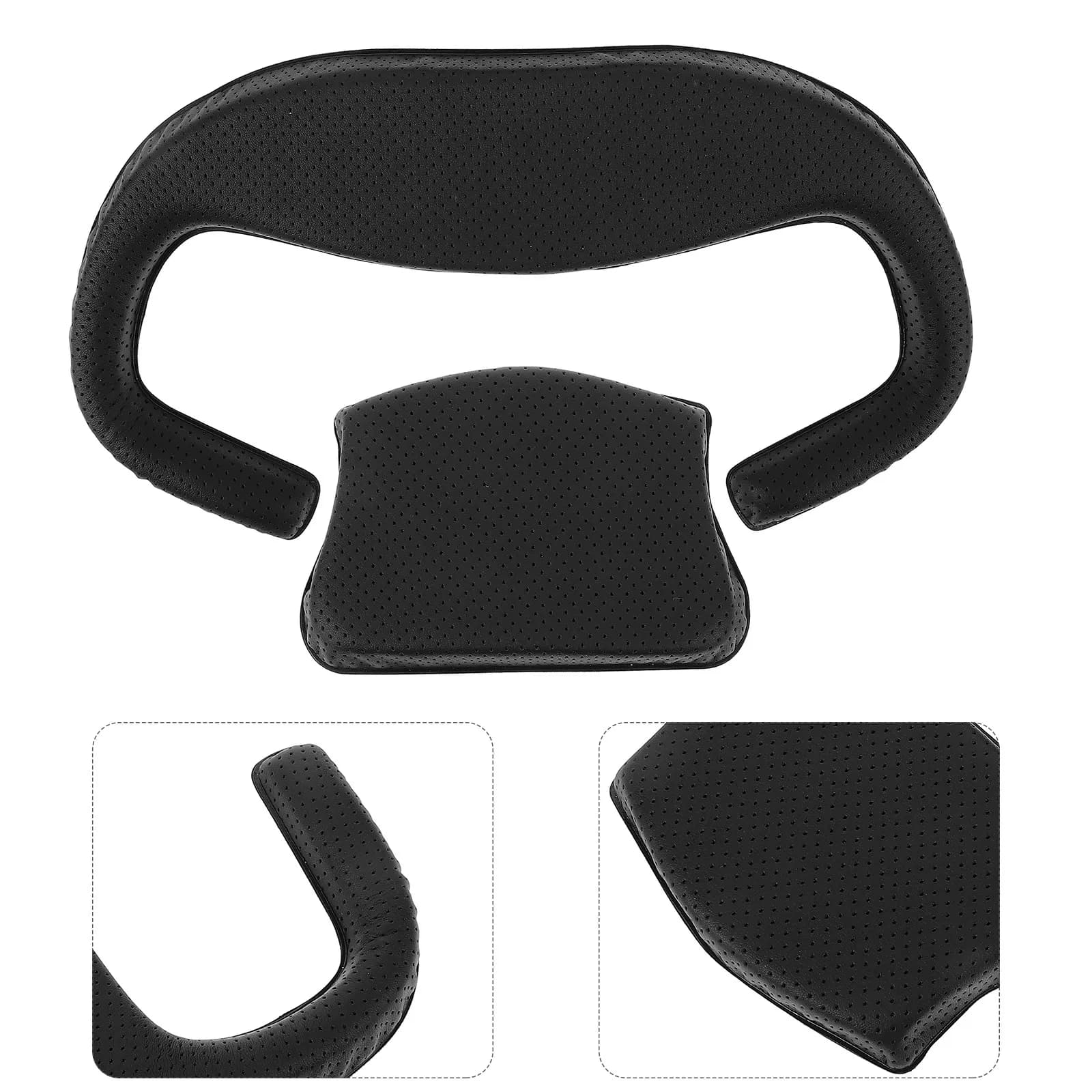 Set di 1 Cuscinetto Ergonomico in Spugna PU per Viso VR, Blocco della Luce, Traspirante, Anti-Sudore, Universale per Tutti i Visori VR, Comfort per il Gaming