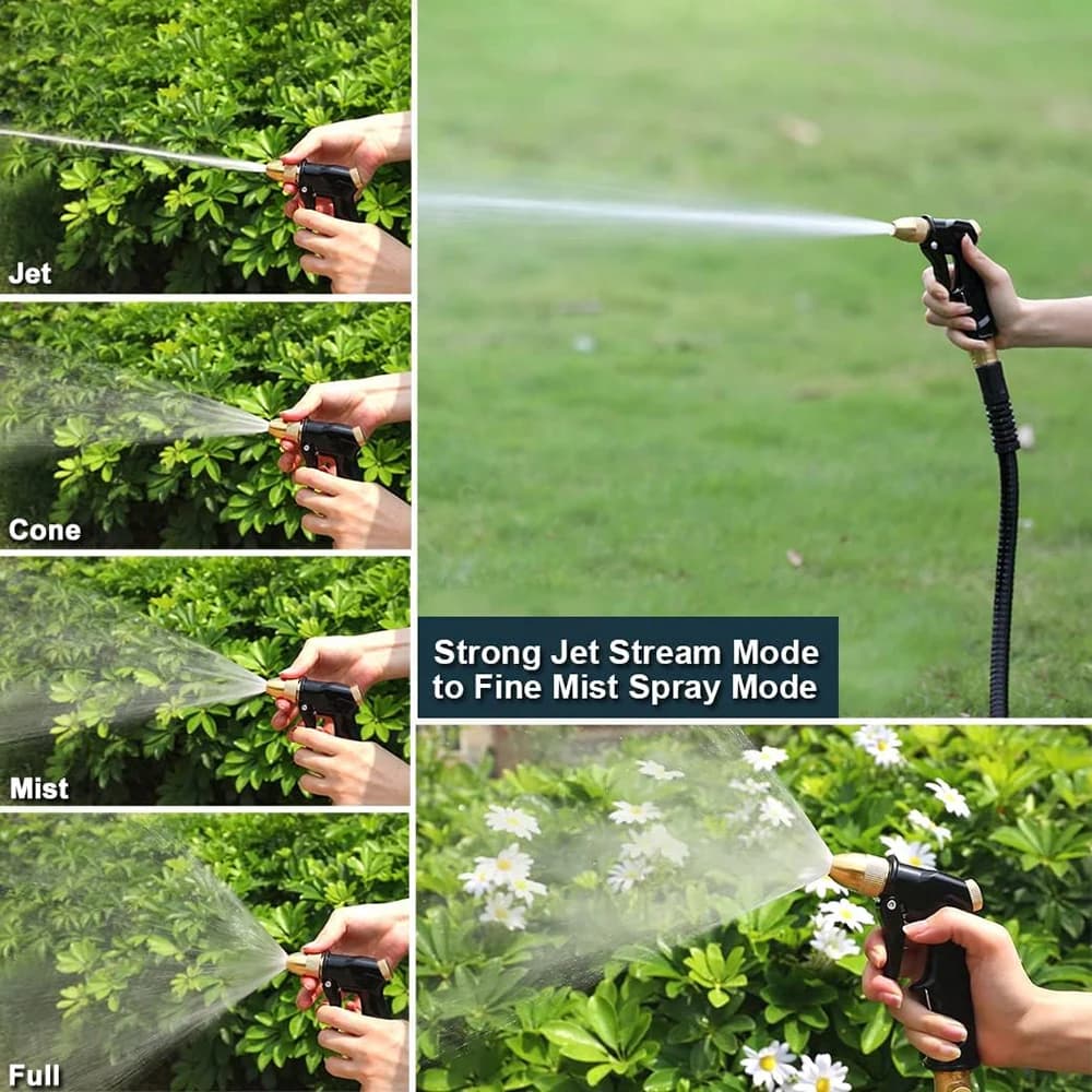 High Pressure Washer Plastic Water Gun Garden Hose Nozzle Spray Car Wash Cleaning Tool Water Jet Sprinkler