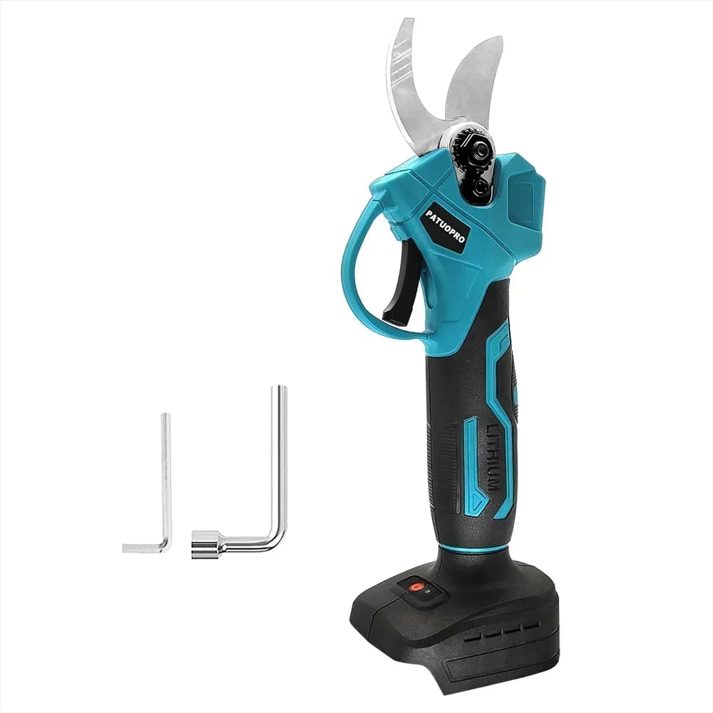 30MM Cordless Brushless Electric Pruning Shear Tree Bonsai Pruner Branches Cutting Power Tool For Makita 18V Battery(No Battery)