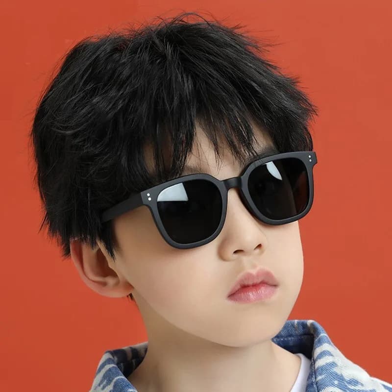 2026 New Children's Fashion Trend 3-12 Year Old Boys' Girls' UV375 Resistant Sunglasses