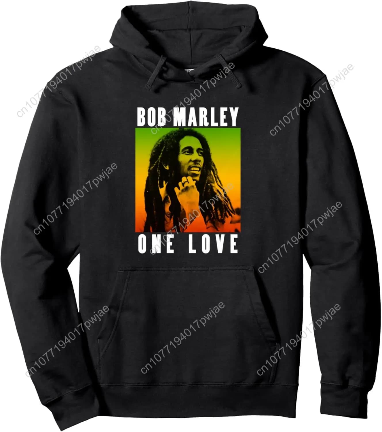 Felpa con cappuccio ufficiale Bob Marley One Love Gradient