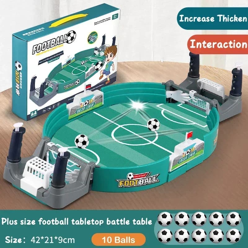 Calcio Balilla da Tavolo, Gioco di Calcio per Due Giocatori, Gioco Interattivo Genitore-Figlio, Calcio da Tavolo