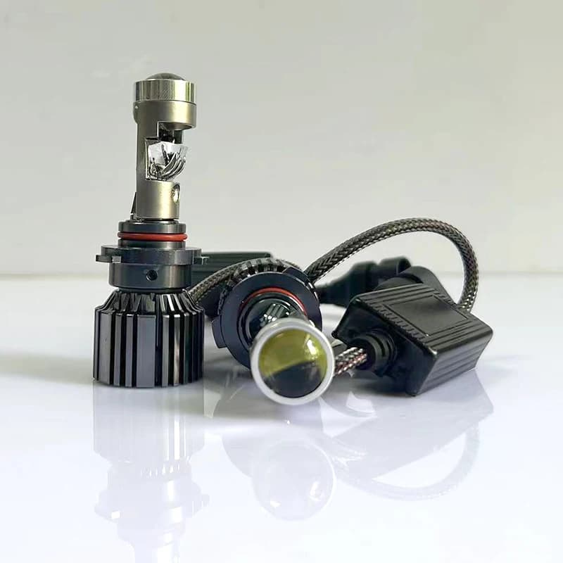Lente laser LED H4 H7 Luce LED H11 Lampadina per fari a LED Mini lente per proiettore 9005 HB3 9006 HB4 H10 120W 10000LM 2 pezzi