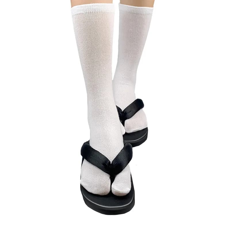 Sandali infradito stile giapponese Geta 2026 estivi, con suola morbida, per cosplay, casual, da interno ed esterno, per uomo e donna