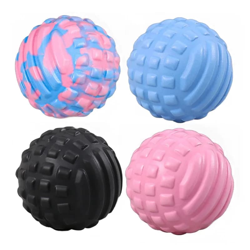 TPR floating point massage ball for pain relief at the shoulder of the neck of the foot Muscle relaxation of the deep Yoga Fitness Reusable Washable