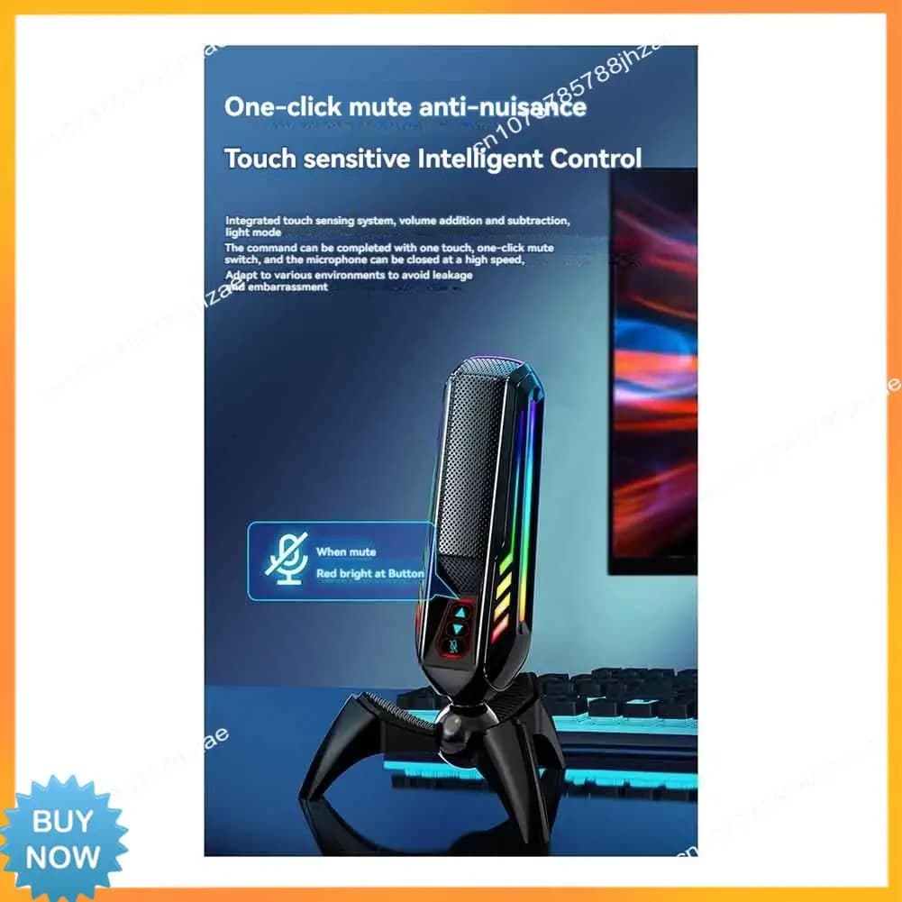 A10R USB Microphone Computer Gaming Microphone For PC Recording Mic Campatible With Desktop Laptop