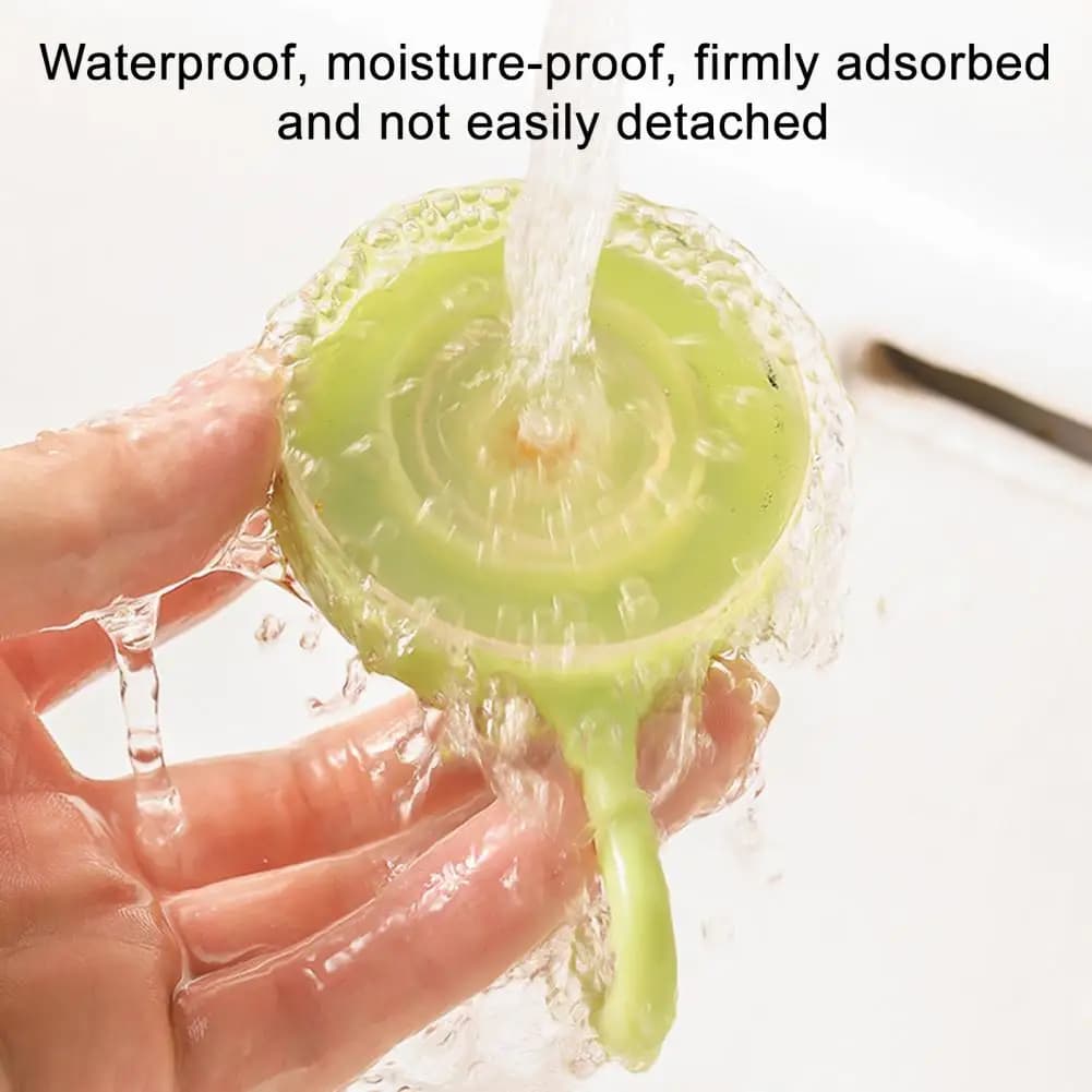 No Drill Wall Hook Removable Suction Cup Wall Hook for Bathroom Kitchen Utensils Holder Waterproof Bedroom Hanger for Clothes