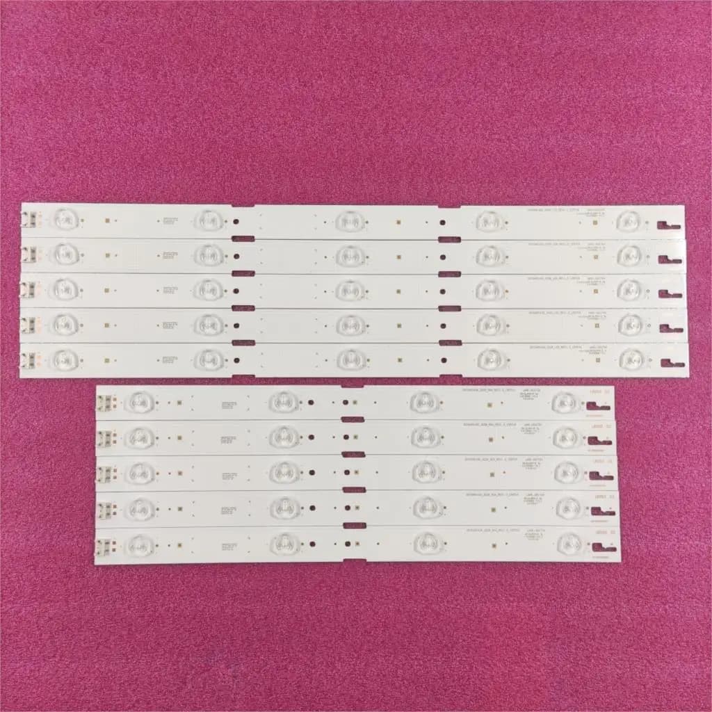 10 pz Striscia di Retroilluminazione A LED Per GRUNDIG 43VLE6629 43VLE6524 43GFB6627 2015ARC430_3228 LM41-00174A 00173A IC-B-HWCR43D641R