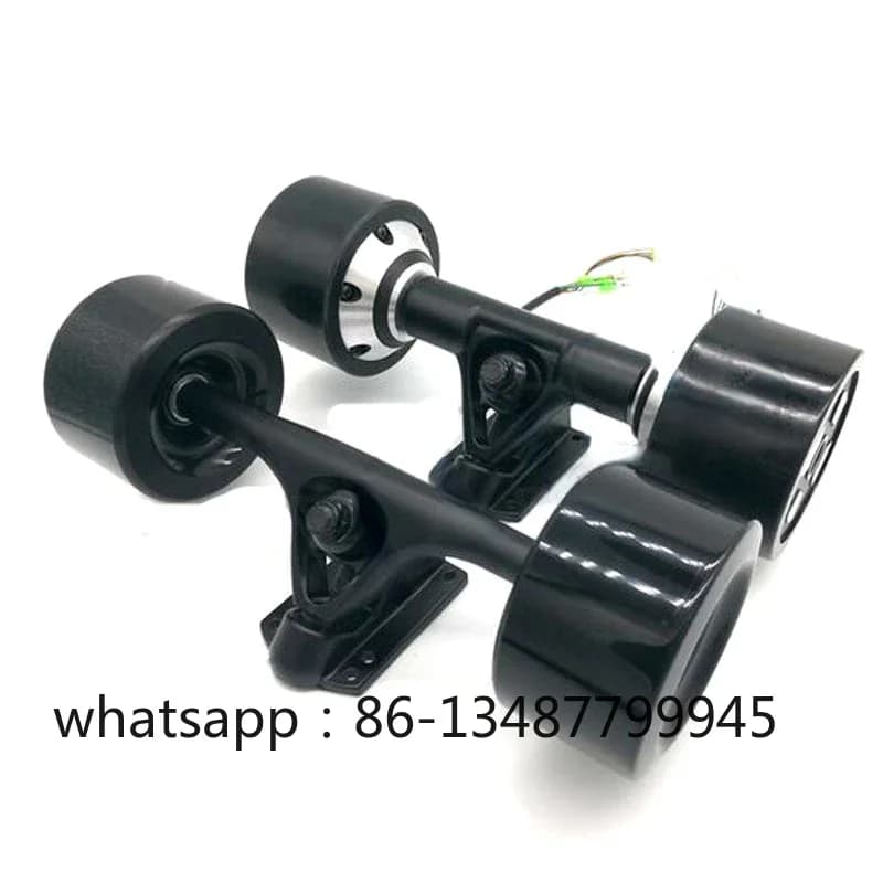Utilizzato per skateboard elettrico, tavola lunga, parte da 90 mm, scooter a doppia trazione, 6364, kit di azionamento del motore del mozzo ruota