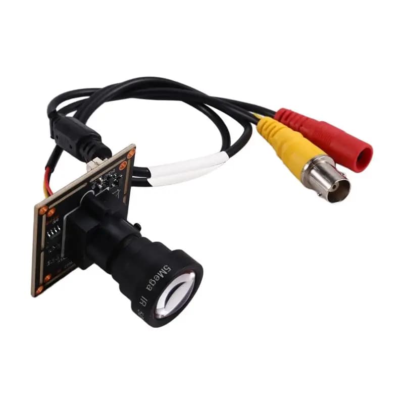 A92Z CCTV Camera Module With 1200TVL 5MP Analog Sensor 50Mm Lens For DIY Microscope Telescope Car Camera Video Doorbell PAL