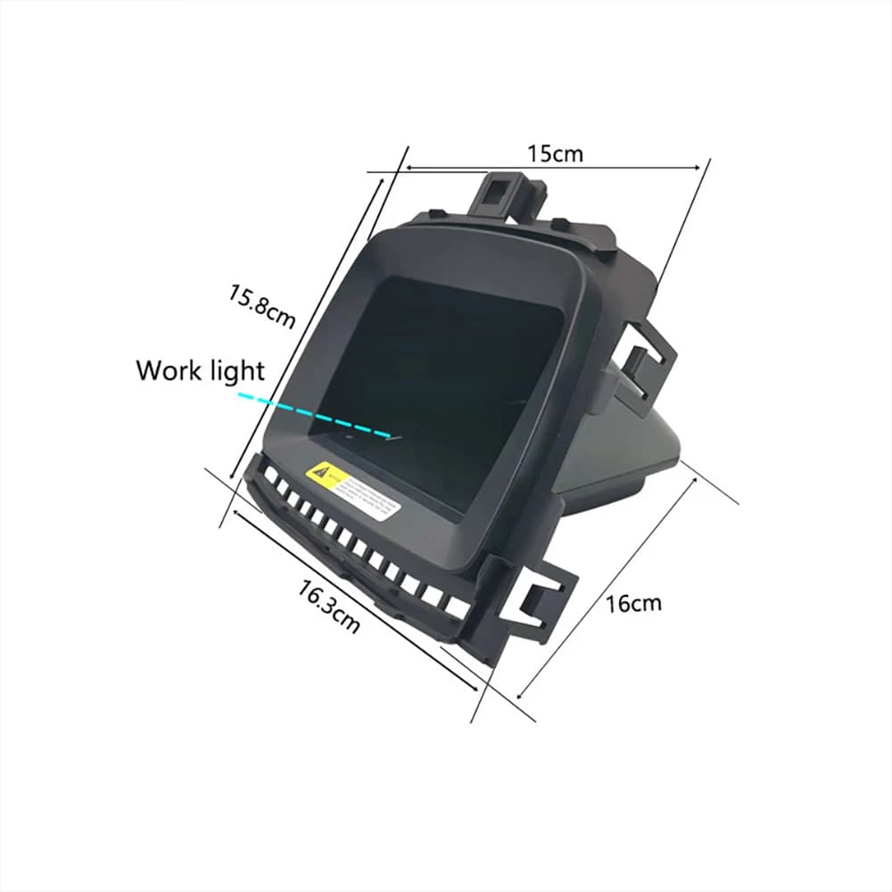 Caricabatterie wireless per auto dedicato 15W Console centrale Pannello di ricarica rapido per telefono per Buick Regal 2017-2019 Accessori interni