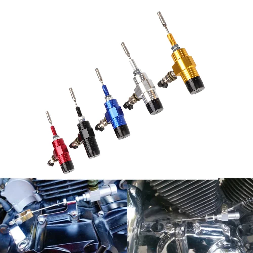 Cilindro Maestro Frizione Idraulica M10x1.25mm per Moto, Pompa Freno in Alluminio CNC per Motocross e Moto da Strada