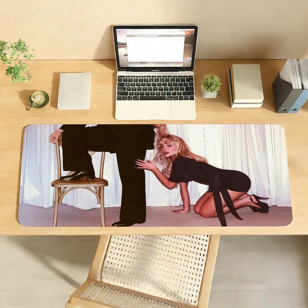 Tappetino per mouse C-CarpenterS, tappetino da scrivania antiscivolo, accessori per PC e laptop, tastiera da ufficio in gomma, grande, per giocatori, decorazione S-SabrinaS