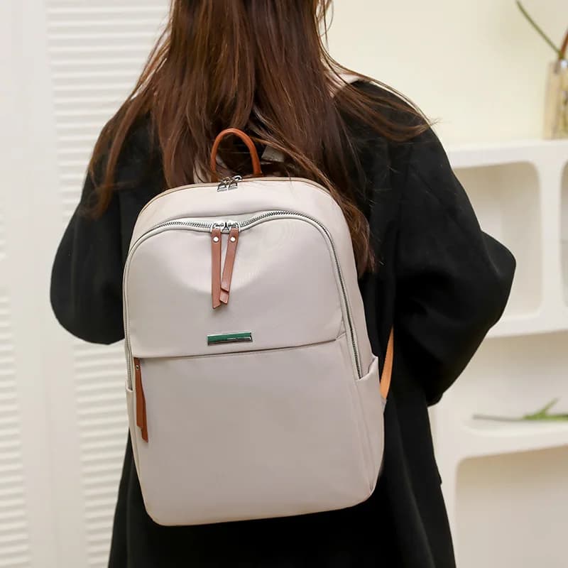 Zaino per Laptop borsa da scuola per donna zaino antifurto adatto per zaino da lavoro da viaggio per Notebook da 14 pollici zaino Casual femminile