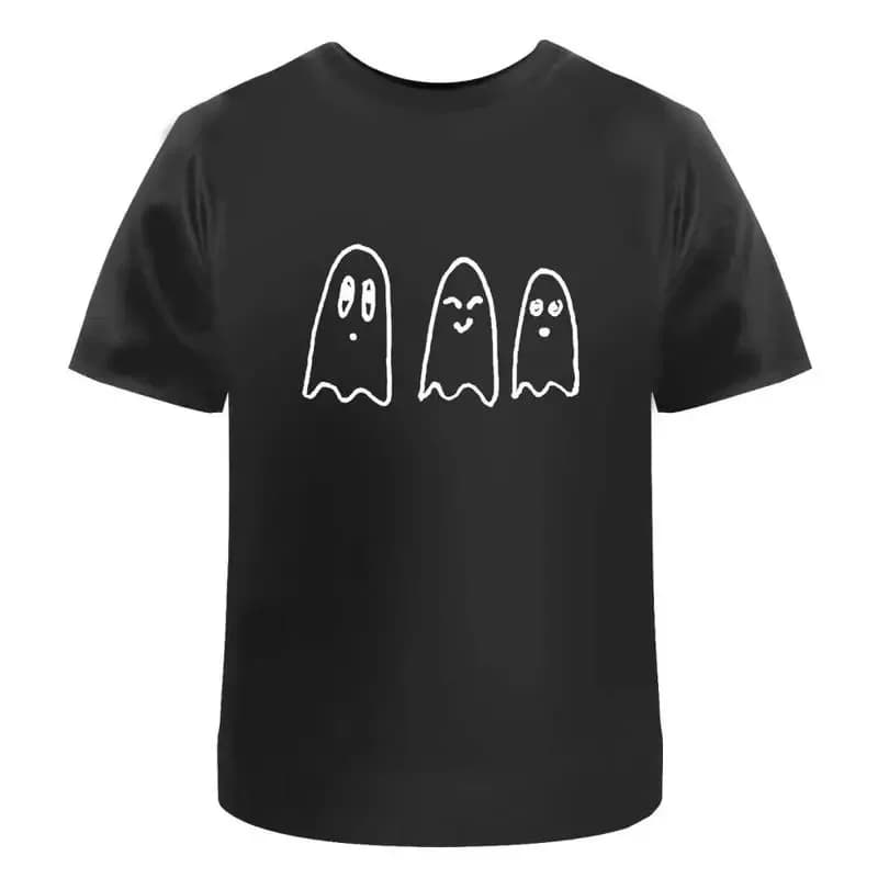 Maglietta Ghosts 100% cotone S Xxl Ta028773