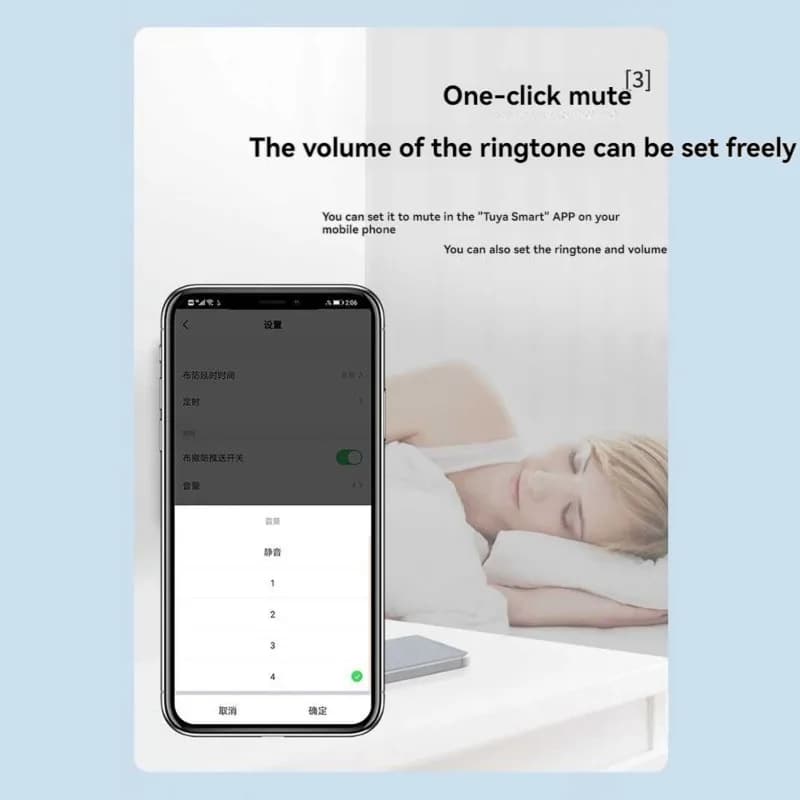 ORGIORNO DEL GIORNO DI GRAZIAoCampanello Wireless Smart per Casa 433 MHz, Suoneria ad Alto Volume, Campanello Elettronico Domestic 1 a 2, Spina EU