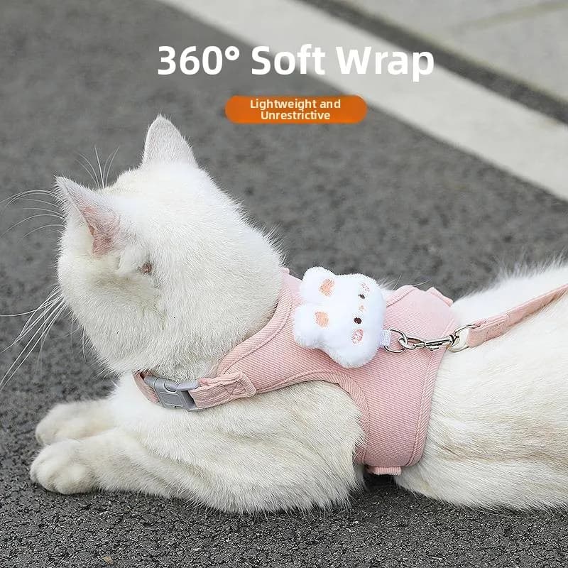 Guinzaglio in Nylon Antiscivolo per Cuccioli, Guinzaglio per Cani da Esterno, Imbracatura Universale per Cani Piccoli, Accessori per Animali Domestici