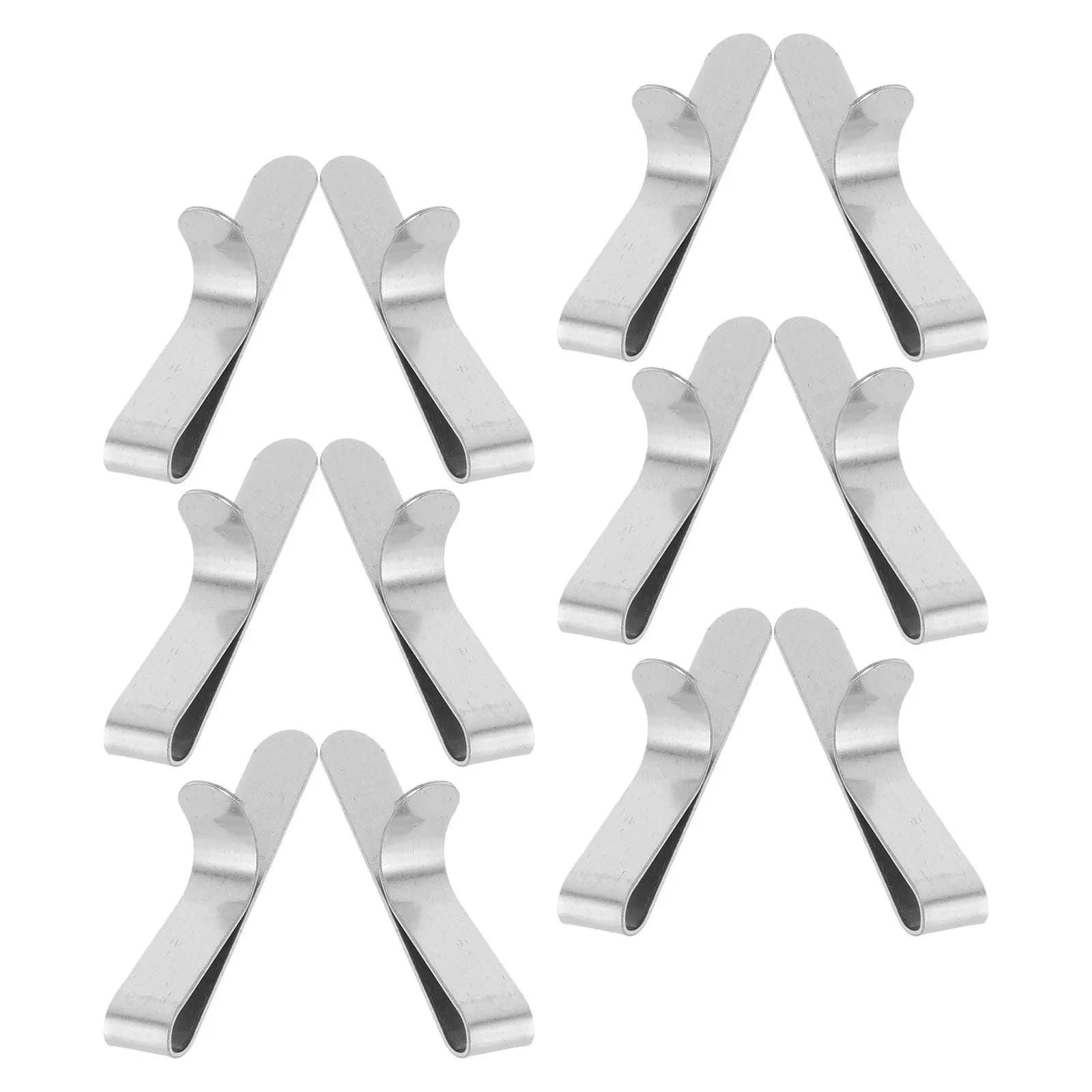 Set di 12 Clip per Anelli da Torta in Acciaio Inox, Fissatori per Stampi da Forno, per Anelli Regolabili da 6-10 Cm di Altezza, Strumenti per Decorazione Dolci