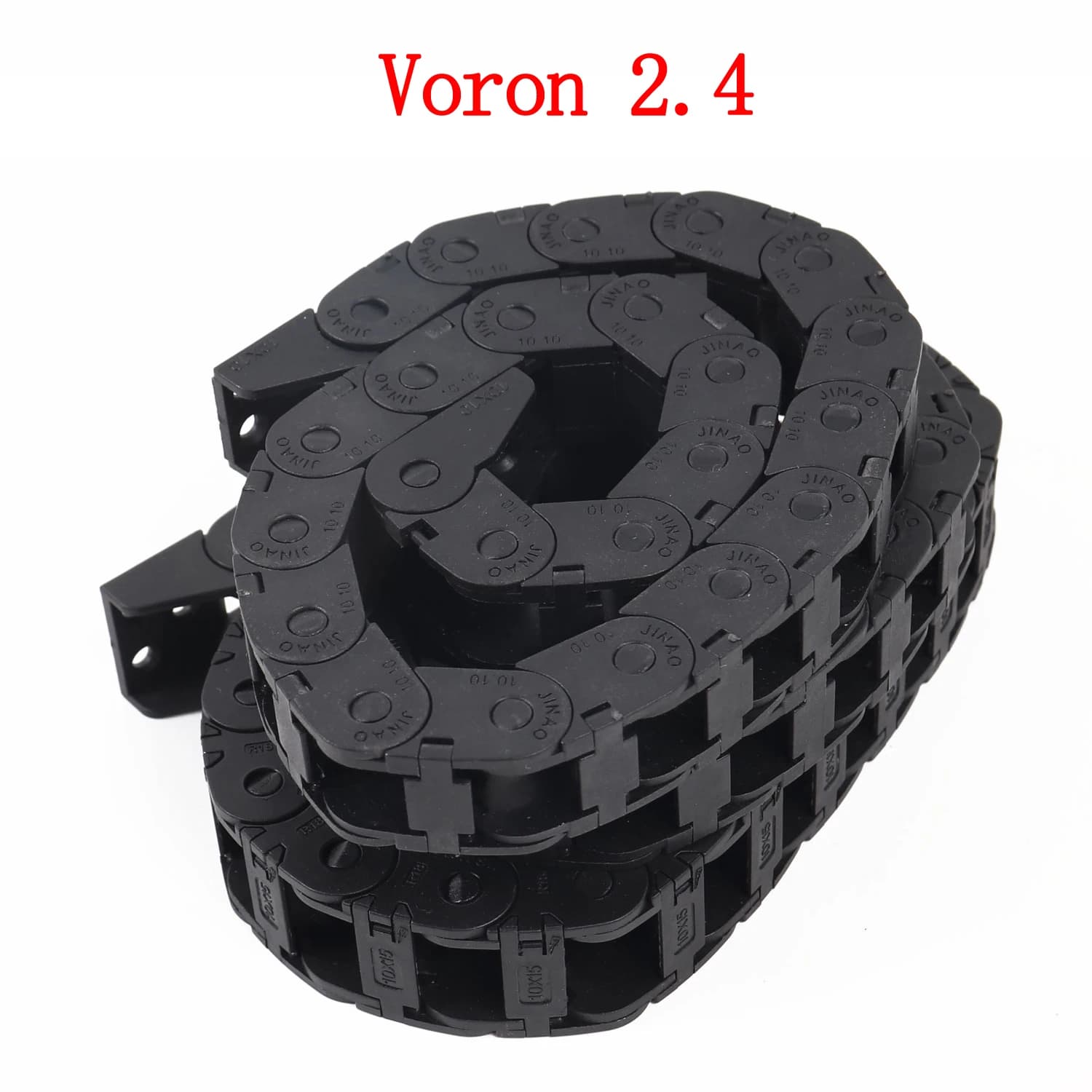 1 Set di catene portacavi VORON 2.4 Set catene a filo tipo apertura nero 250/300/350 V2.4 parti della stampante 3D