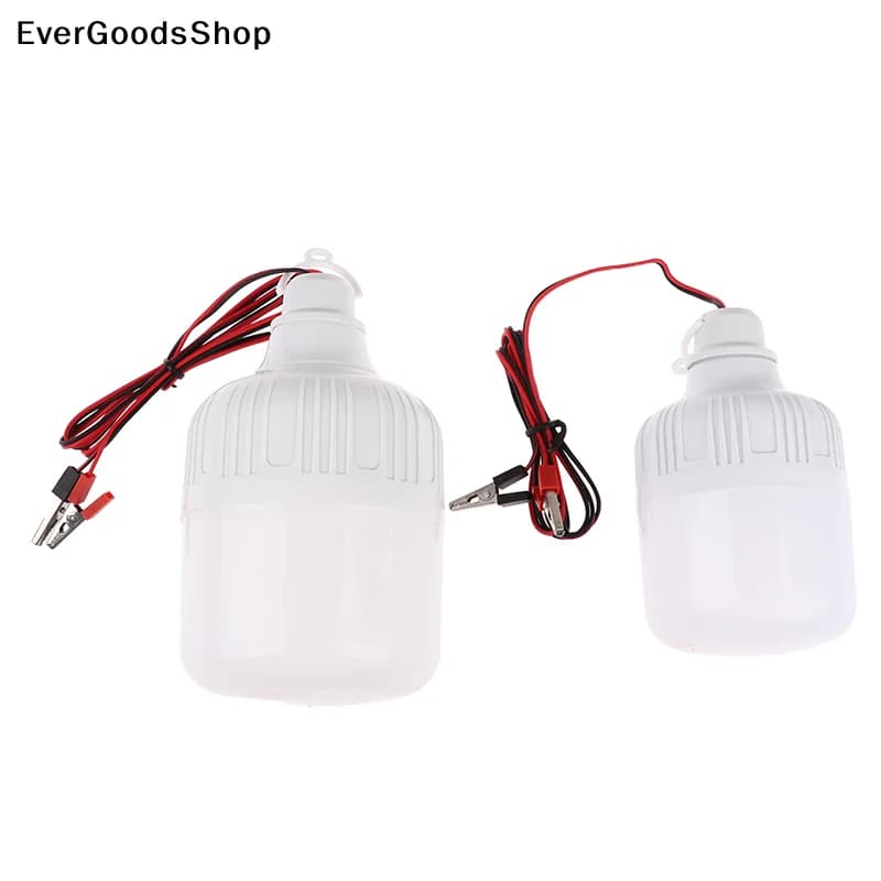 Nuova Lampada LED 12V Portatile, Lampadina LED 3W 5W 7W 9W 12W 20W 30W, Luce da Campeggio per Esterni, Pesca Notturna, Illuminazione d'Emergenza, Luce Bianca Fredda