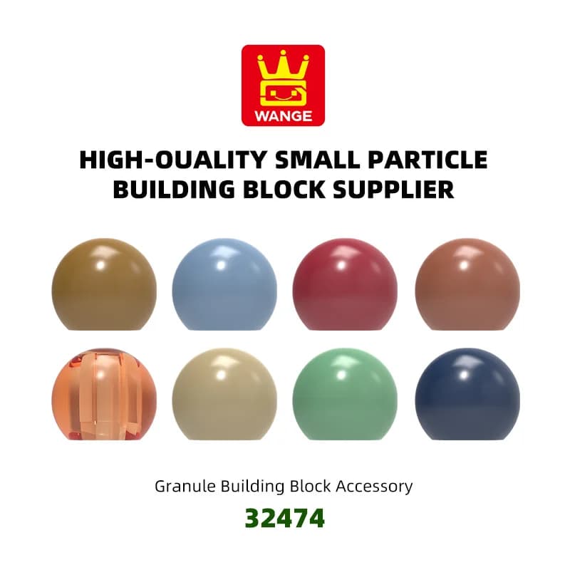 WANGE 212Pcs/Lot 32474 Ball Joint Compatible Small Particle Building Blocks Construction Assembly Educational Toy Bulk Gift Box