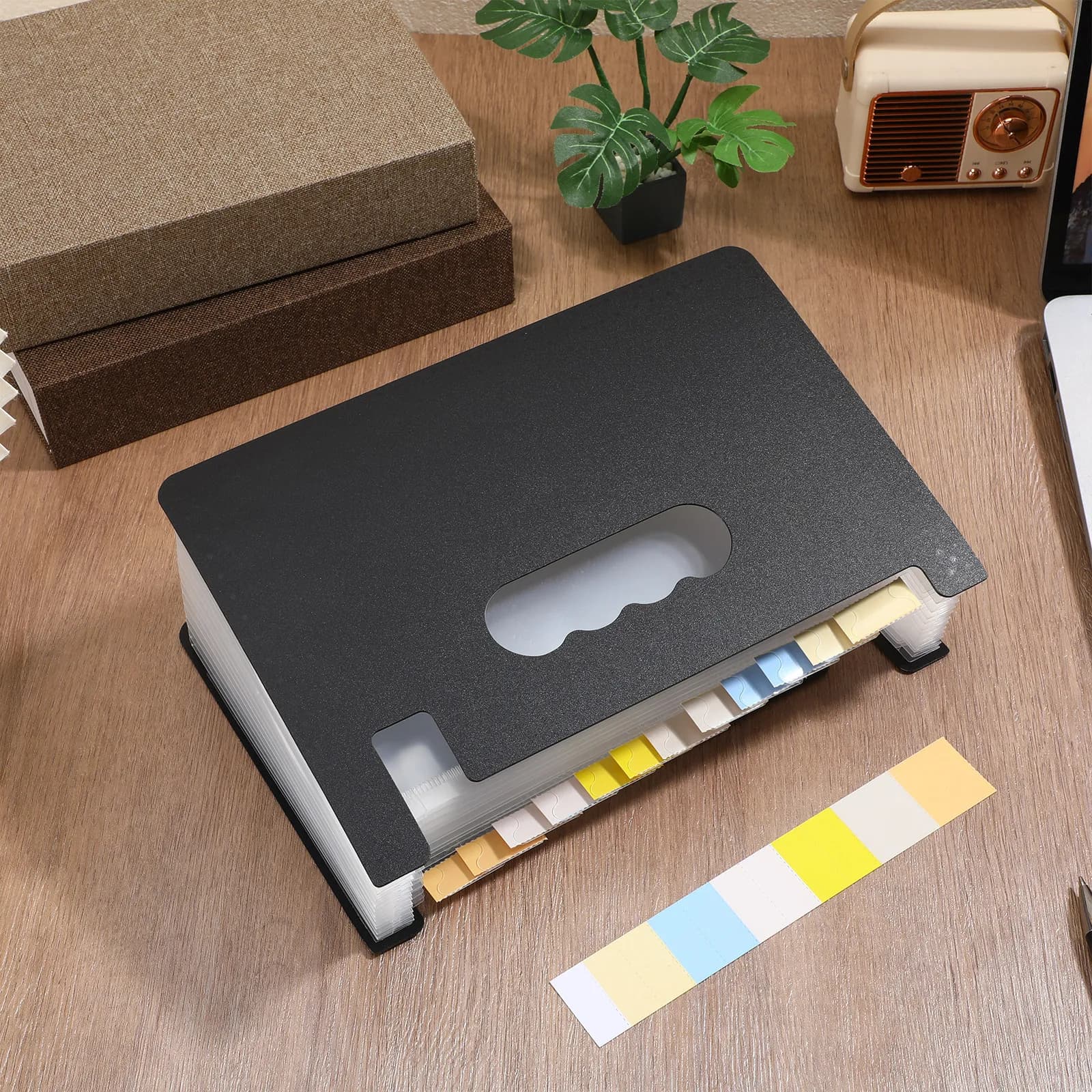 Organizzatore per coupon, cartella portadocumenti multifunzione, porta ricevute, borsa porta documenti da ufficio, organizer portatile per fatture e ricevute