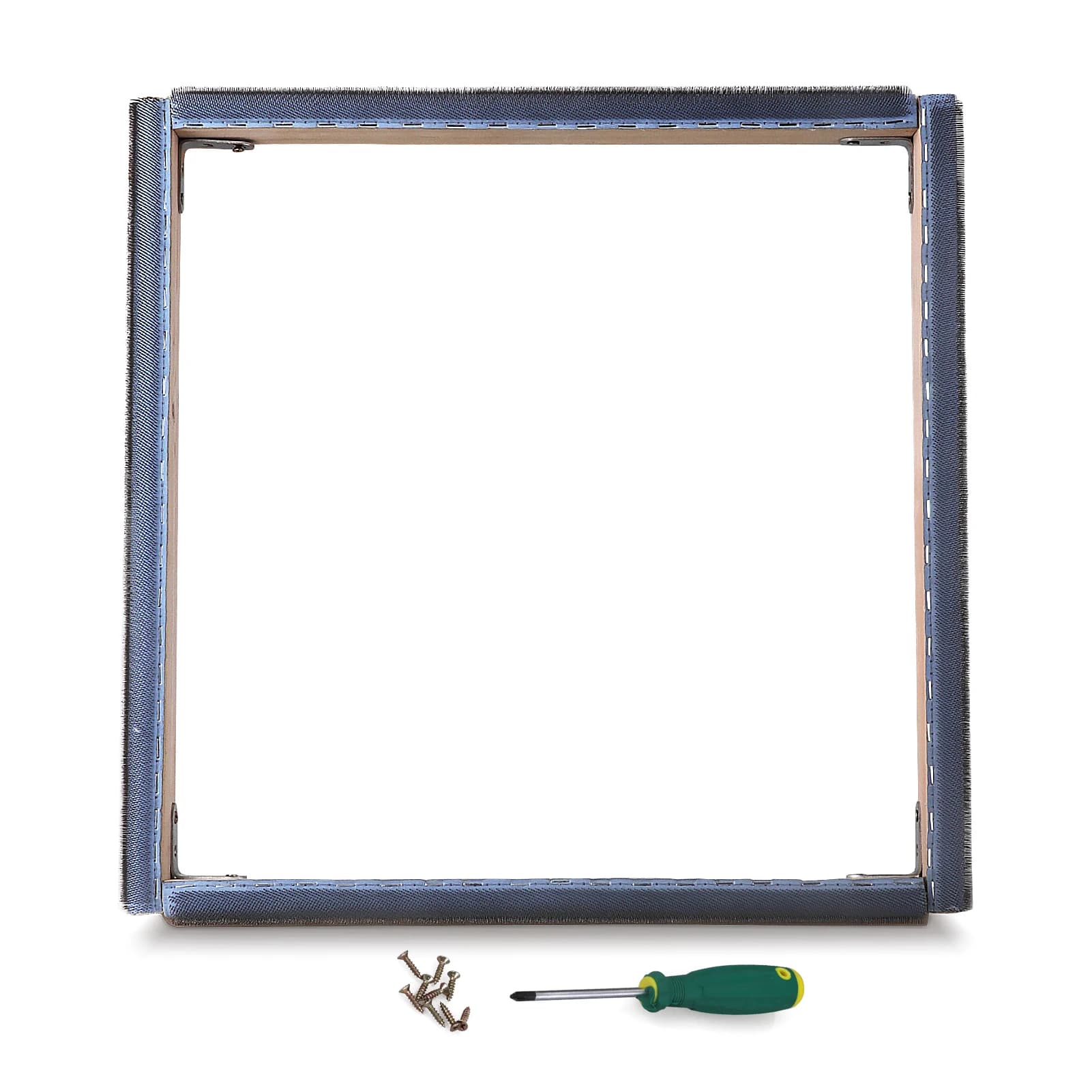 Square Embroidery Hoop Wooden Gripper Strips For Punch Needle Frame With Needle DIY Embroidery Sewing Cloth Painting Quilting 5.
