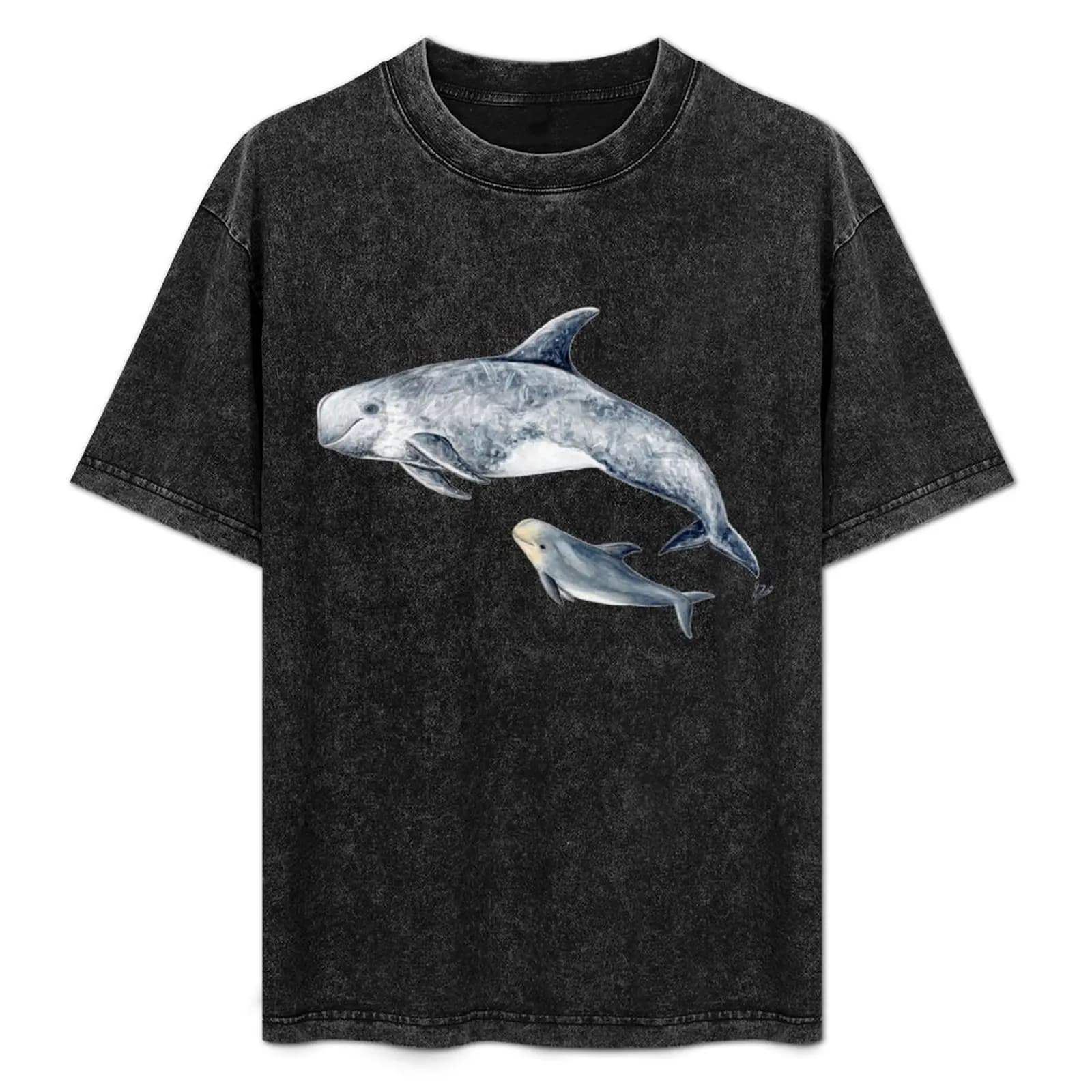 T-shirt Risso's Dolphin in tessuto resistente