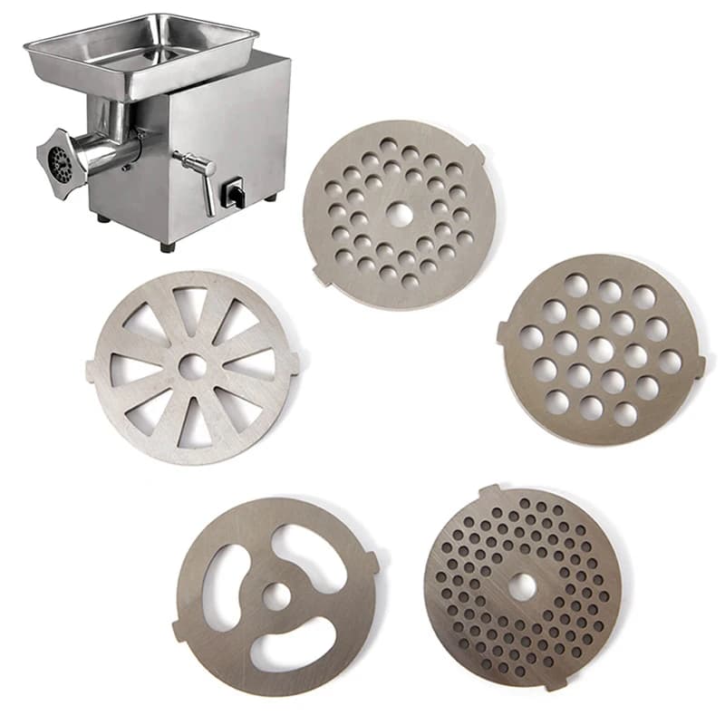 Lame per Tritacarne, Dischi, Pignoni, Griglie in Acciaio Inox, Parti di Ricambio per Tritatutto, Accessori di Sostituzione