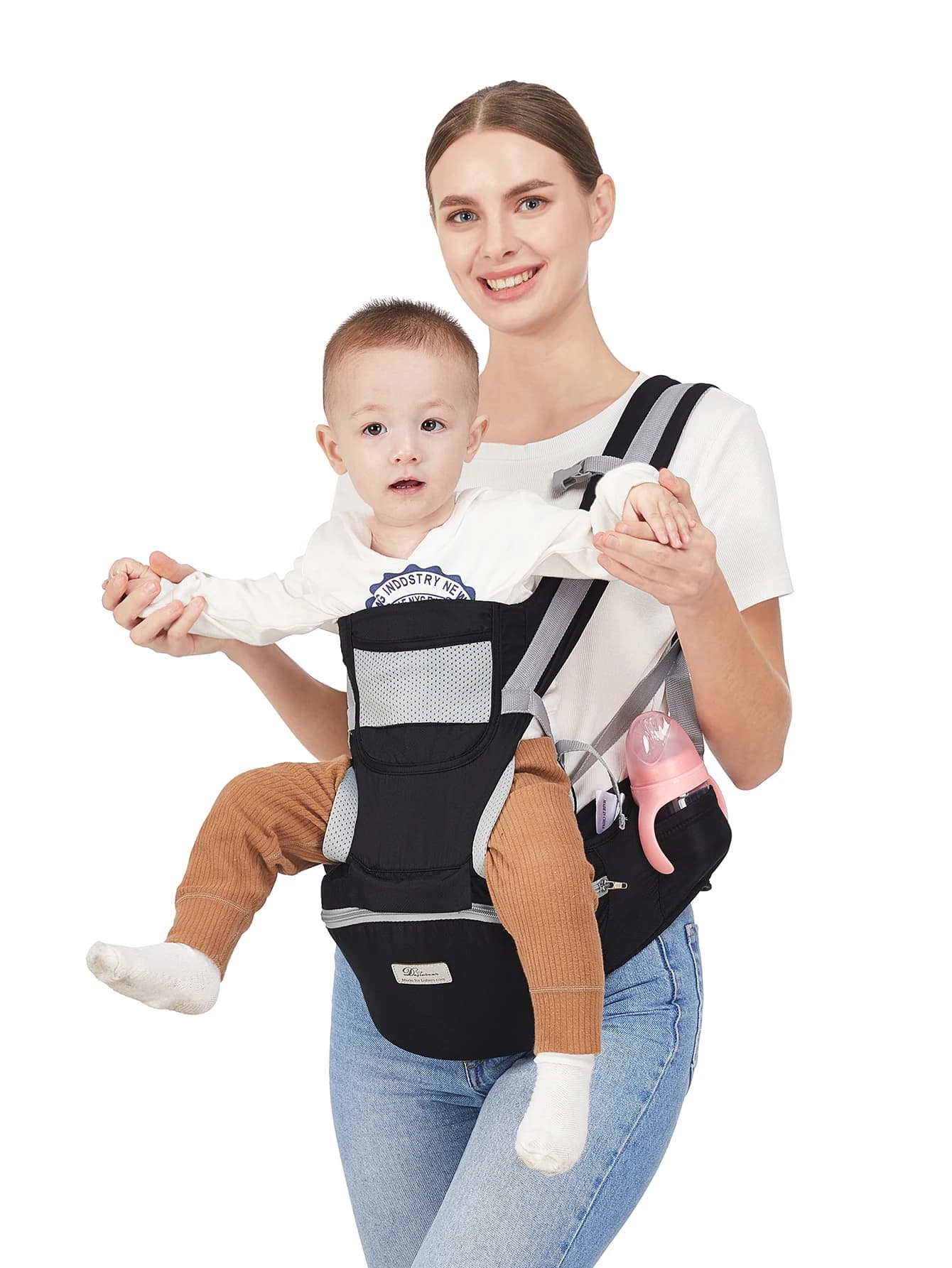 Dajinbear Child Carrier Wrap multifunzionale Baby Carrier Ring Sling per Baby Toddler Carrier accessori facile da trasportare artefatto