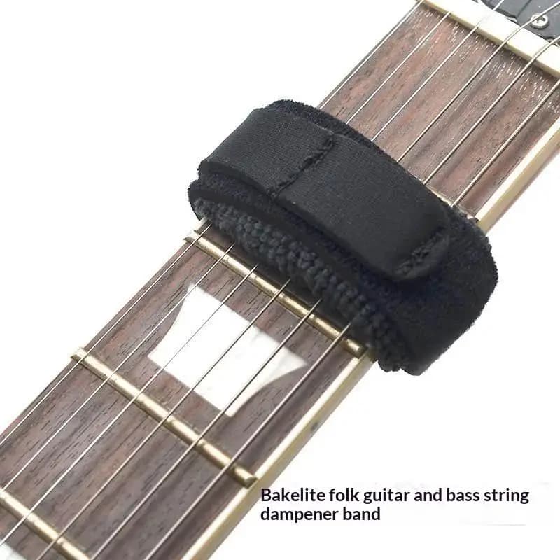 Anti-scratch Guitar String Mute Wraps Noise Reduction Fret Silencers for Bass Ukulele Musical Instrument Parts