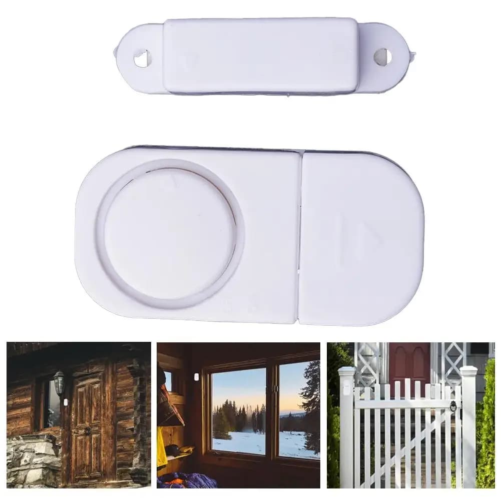 Allarme per Porte e Finestre, Sistema di Sicurezza Wireless Antifurto per Casa, Sensore Magnetico