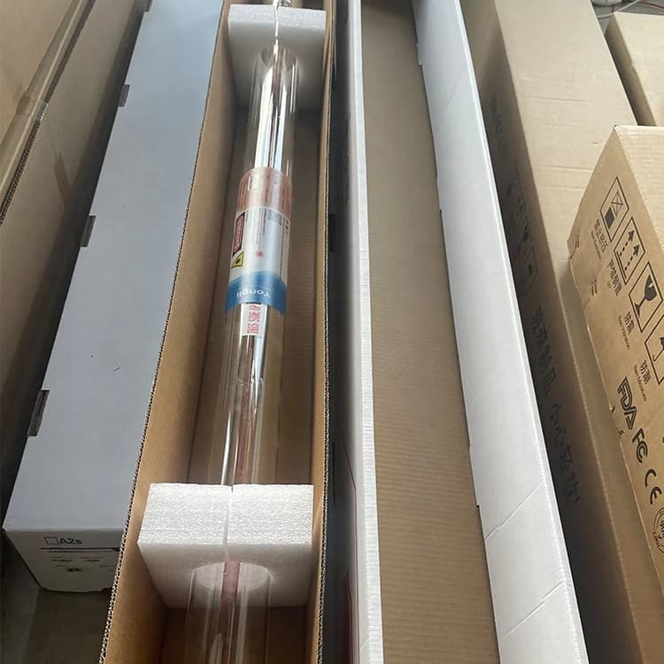 Tubo Laser in Vetro CO2 Serie As Yongli (Magazzino Ufficiale) 80W 90W 100W 120W 150W 180W per Macchine da Taglio e Incisione Laser