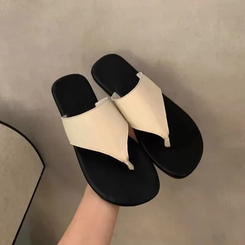 MEOD Fashions Infradito estive da donna, sandali traspiranti con clip per le dita, comode infradito morbide antiscivolo da spiaggia per esterni