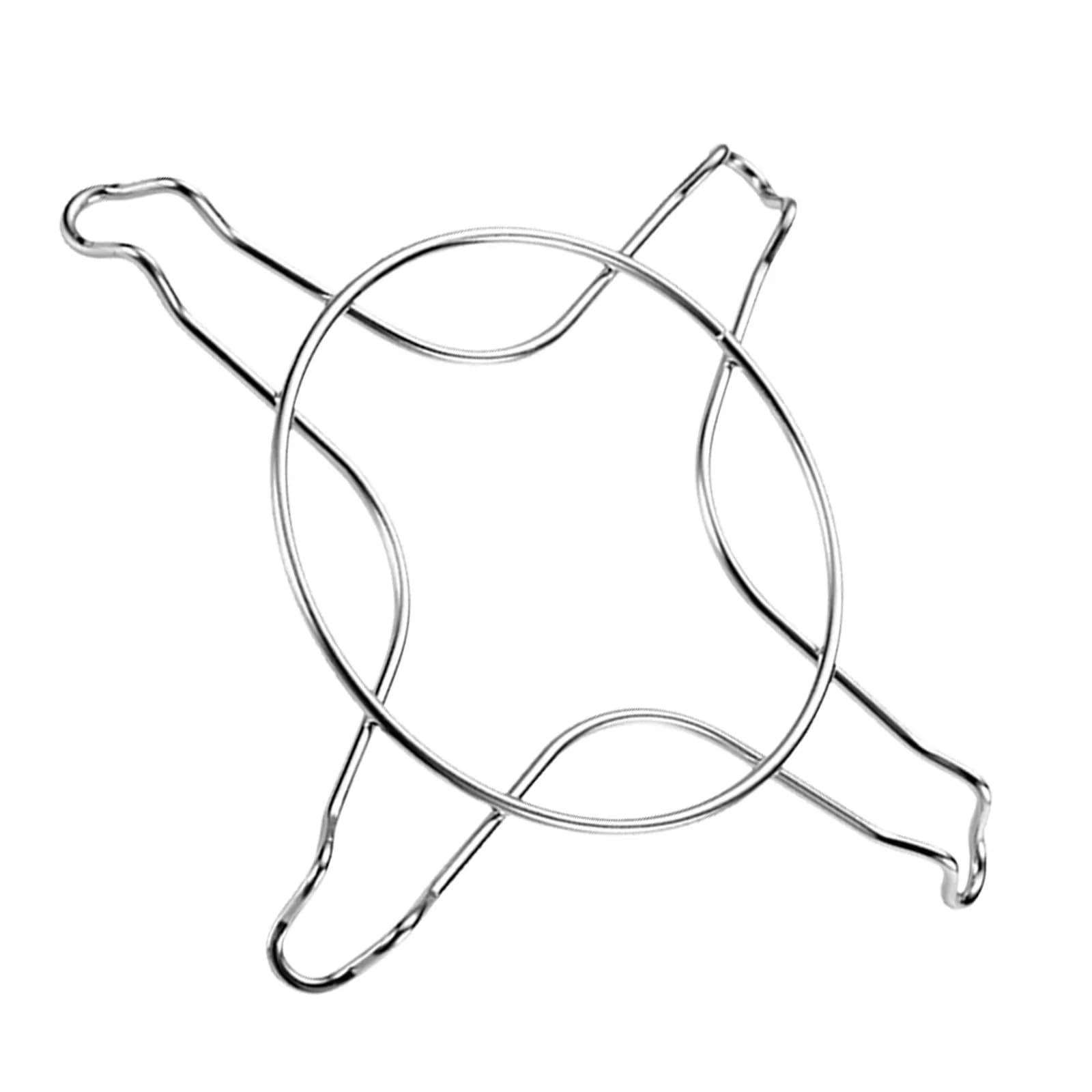 Stainless Steel Wok Stand Four Legs Resistant with Smooth Edge, Gas Stool and Air Fryer Stable