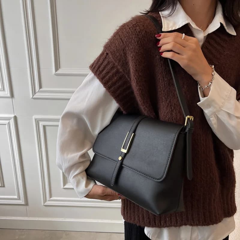 Faionable Borsa da donna versatile Borsa a tracolla di lusso Borsa piccola quadrata Borsa portatile ular Internet Celebri oulder Bag
