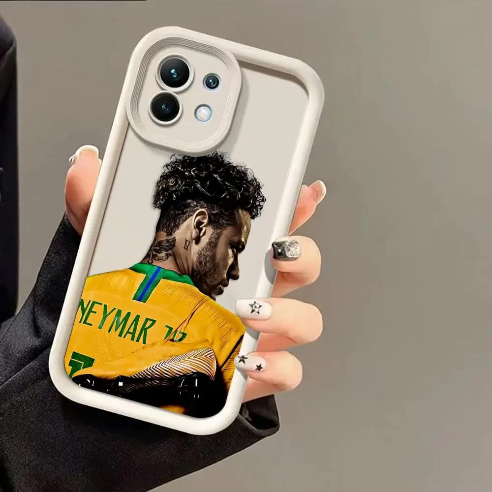 Footballer N-Neymar 10 Phone Case For Redmi NOTE 8 9 A1 A2 A3 A5 A7 9T 10 10C 12 12C 13 13C 14C 15 15C K30 K40 K60 K50 Cover