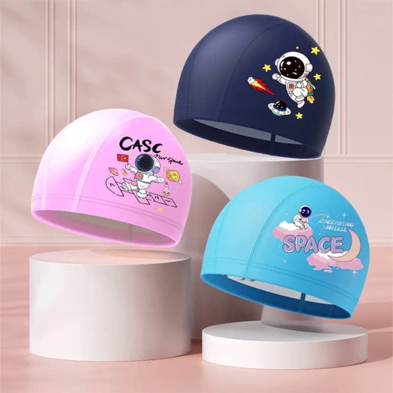 Summer Swimwear 2026 for Kids, Print Carton, PU, Waterproof, Protective, for Kids and Newborns